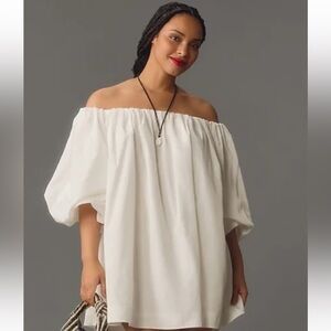 Mare Mare Puff Sleeve Off Shoulder Dress - NWT - XS